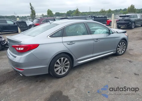 2015 Hyundai Sonata Sport из США, поврежденный, VIN 5NPE34AF0FH046821